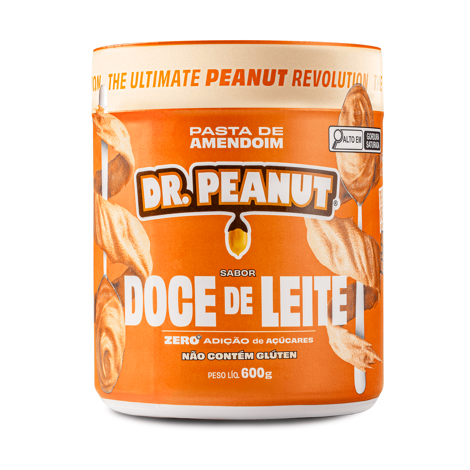 PASTA DR PEANUT 600G DOCE DE LEITE