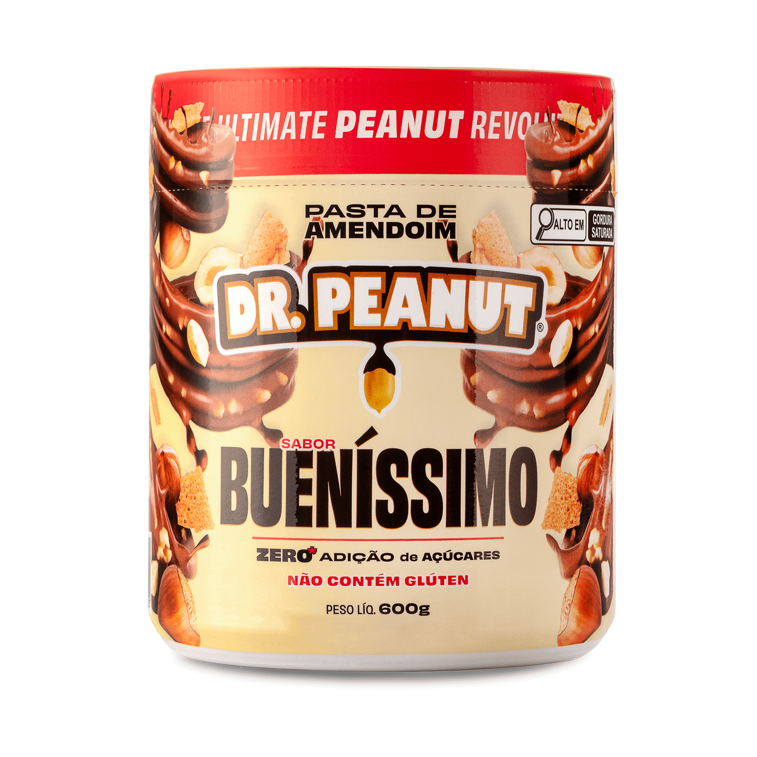 PASTA DR PEANUT 600G BUENISSIMO