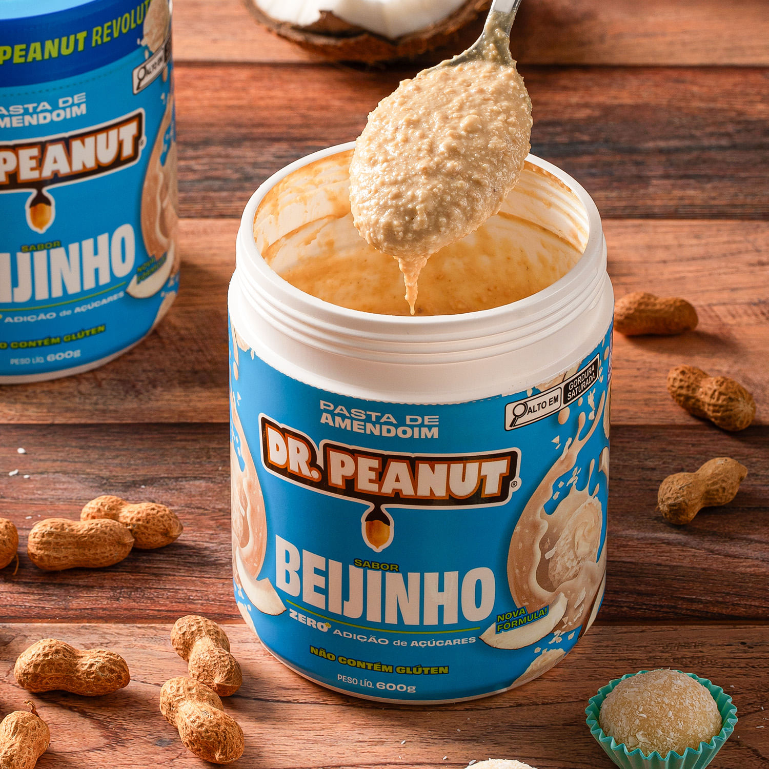 Pasta de amendoim sabor Beijinho | Dr. Peanut