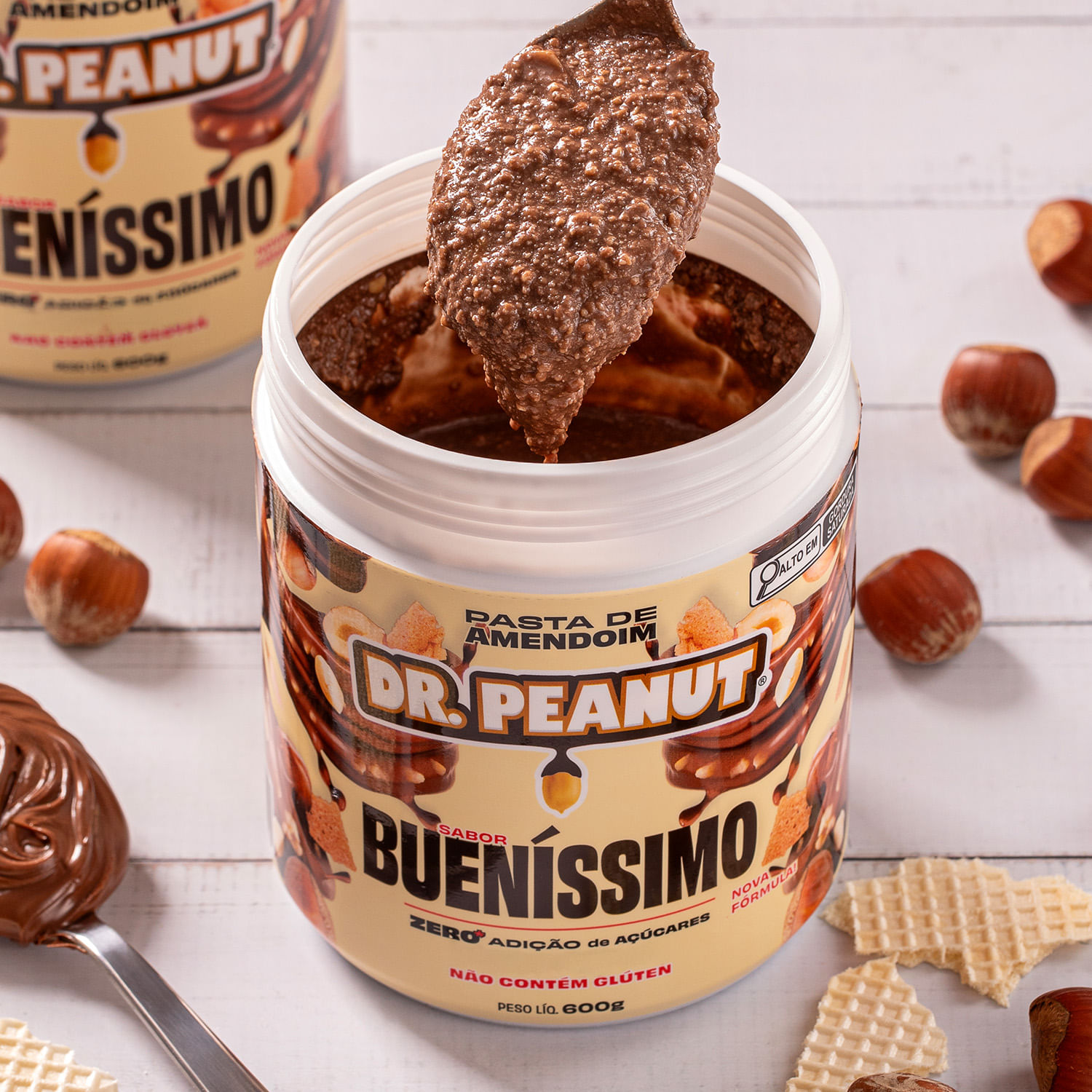 Combo Dream Team - 4 pastas de 600g | Dr Peanut | Dr. Peanut