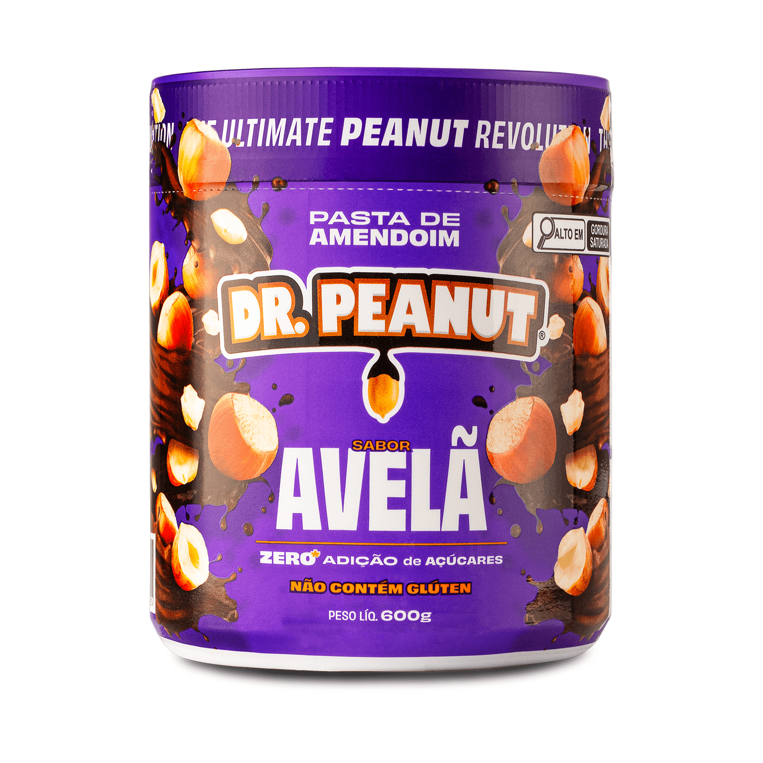 PASTA DR PEANUT 600G AVELÃ